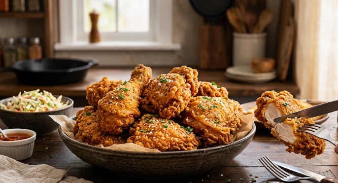 Gordon Ramsay Best Fried Chicken  Recipe